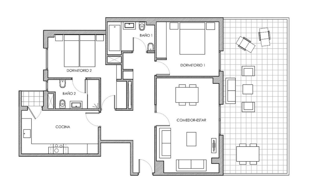 Atico Nuevo Con Terraza Peniscola Apartment Екстериор снимка